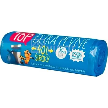 Odpadkový koš Sáčky do koše extra pevné 40 L Barva: modrá