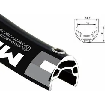 Ráfek na kolo ALEXRIMS MD19 mtb ráfek 27,5x32 dírek. Tubeless Ready H. disk s černým krytem (ALX-MD19275)