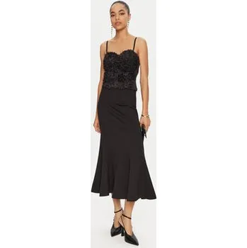 Dámská sukně Rinascimento Maxi sukně CFC0121278003 Černá Slim Fit M