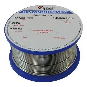 Páječka Matex Cín trubičkový 1,2mm 250gr Sn60Pb40 1.2.3/2% - SN-12-0250