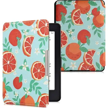 Pouzdro na čtečku elektronické knihy Pouzdro KW Mobile - Orange Fruits - KW2582446 - pro Amazon Kindle Paperwhite 1/2/3 - vícebarevné + BONUSY