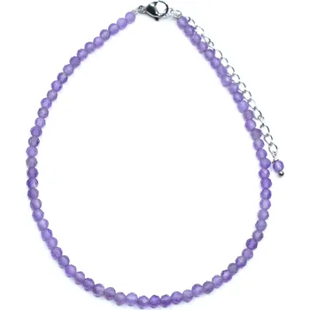 Náramek Náramek na nohu z minerálů různé druhy Mirona - Ametyst