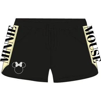 Dívčí kraťasy DOVOZ EU Dívčí šortky Minnie Mouse černé Velikost: 158