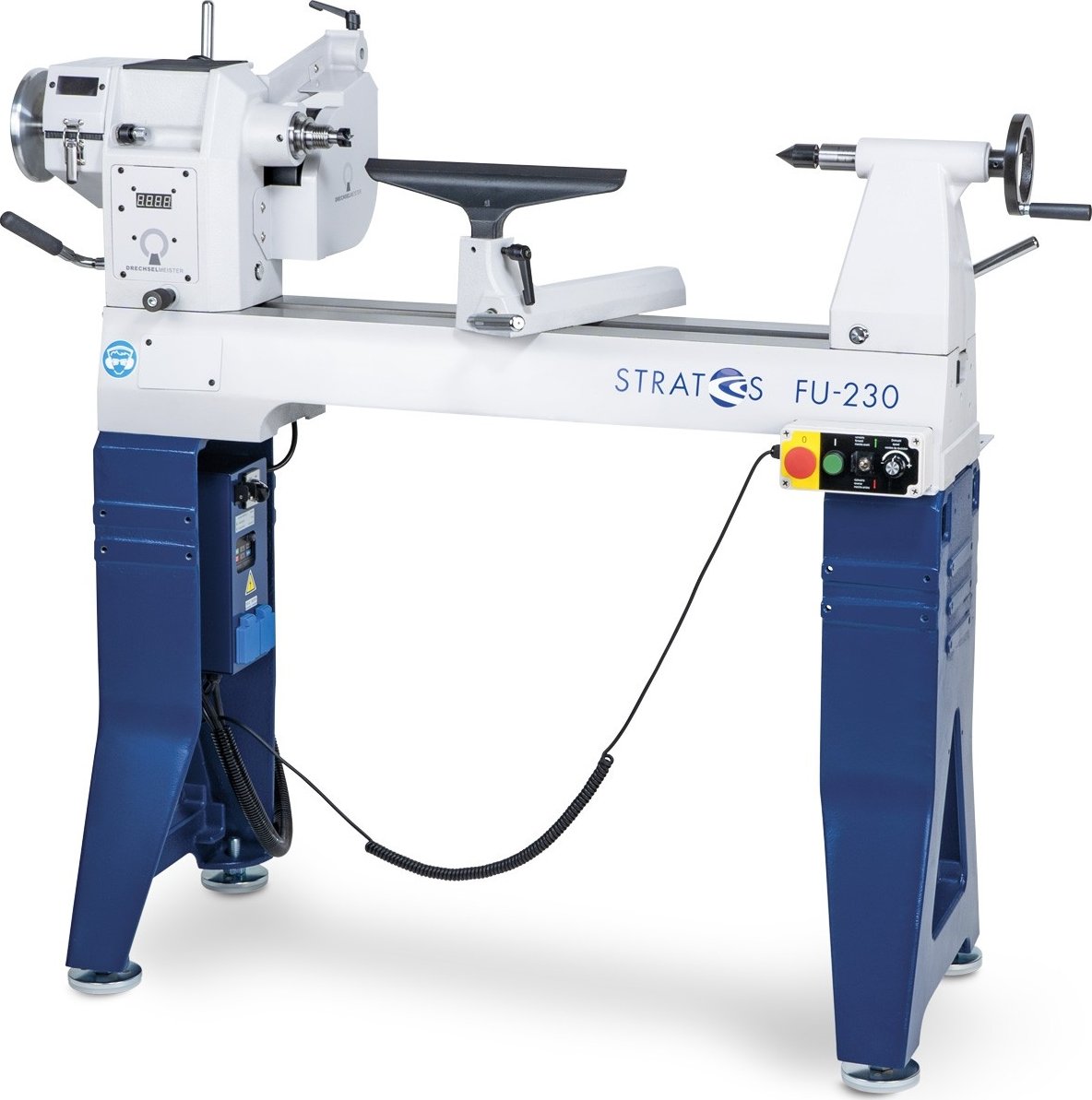 DRECHSELMEISTER Soustruh na dřevo STRATOS FU-230 Stabilní soustruh vhodný pro velmi náročné uživatele