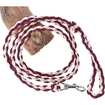 Hobby horsing Hobby Horse - vodítko Knitted Maroon