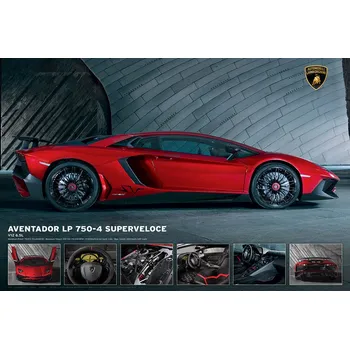 Plakát Plakát, Obraz - Lamborghini Aventador 750-4 SV