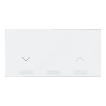 vypínač Simon 100 10002081-230 Kryt žaluziového spínače iO Master bílá matná