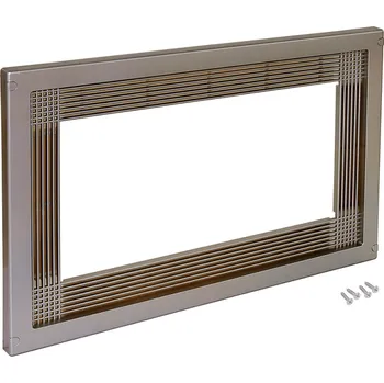 Emuca Vestavný rám mikrovlnné trouby 600 mm / Imitace nerezu