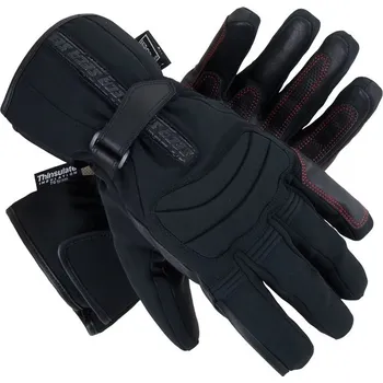 Moto rukavice Zateplené rukavice SECA Polar černé S