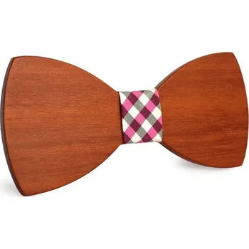 Motýlek Blingstar Dřevěný motýlek Mr. Neil Logan