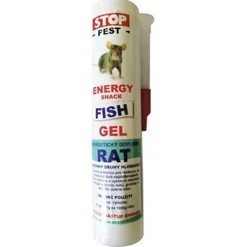 Hubení hlodavce ENERGY GEL FISH RAT (potkan) kartuše 230 g