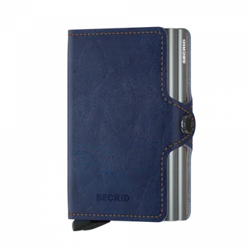 Peněženka Secrid Twinwallet Indigo 5 Titanium modrá