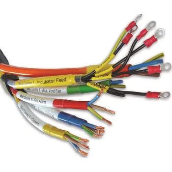 Partex smršťovací bužírka 91-YT31-0642, 3:1, 2,1-6,4 mm, 55 m, žlutá