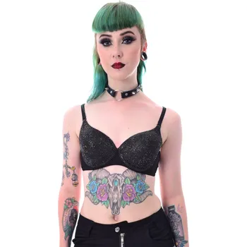 Podprsenka podprsenka Poizen Industries - NIGHTSHADE - BLACK - M