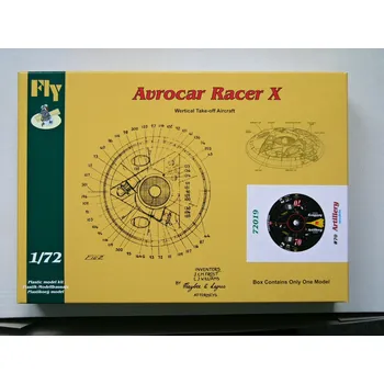 Plastikový model Fly 1/72 Avrocar Racer X (#70 Artillery models)