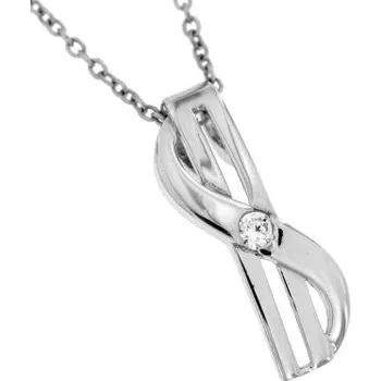 Přívěsek Zlatnictví U Kostela Dámský stříbrný přívěsek se zirkonem PMDC336 445762211