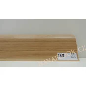 Podlahová lišta Plastová lišta PREXA 54 G0 Dub