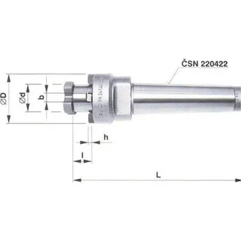 Příslušenství k frézce Frézovací trn 5 X 40 SN 241441