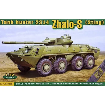 Plastikový model ACE 1/72 Zhalo-S (Sting) Tank hunter 2S14