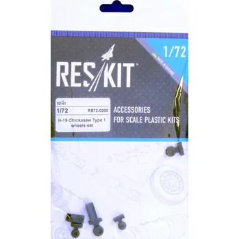 Plastikový model Reskit 1/72 H-19 Chickasaw Type 1 - wheels (ITAL)