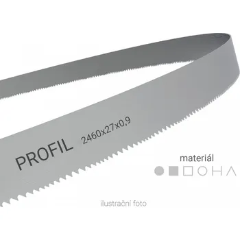 Pilový pás Pilový pás Wikus PROFIL 2460x27x0,9mm (pro PMS 230/260 MO/SAD/HAD) 3-4