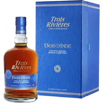 Rum Trois Rivieres Bois d‘Inde 42 %, 0,7 l dárkové balení