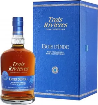 Rum Trois Rivieres Bois d‘Inde 42 %, 0,7 l dárkové balení