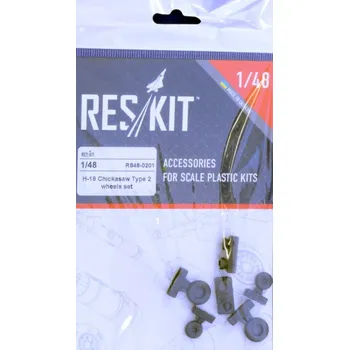 Plastikový model Reskit 1/48 H-19 Chickasaw Type 2 - wheels (REV)