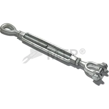 Tesařské kování MTR Napínák vysokopevnostní, oko-vidlice žárový ZINEK Varianta: Napínák vysokopevnostní, oko-vidlice 3/4x12" žár. Zn