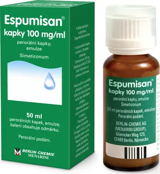 Lék proti nadýmání Espumisan kapky 100 mg