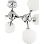 stropní svítidlo Ideal lux Nodi PL5 073712 5x40W E14 -volně nastavitelná ramena + Sada inteligentní žárovky E14 s dálkovým ovladačem - RGB, WiZ