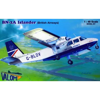 Plastikový model Valom 1/48 Britten-Norman BN-2A Islander (Brit.Airways)