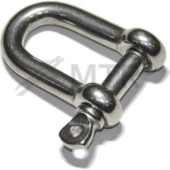 Tesařské kování MTR Třmen rovný typ D nerez A4 Varianta: Třmen rovný typ D, nerez A4 4mm nerez A4