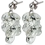 Stříbrné náušnice s krystaly Crystals from Crystals from Swarovski, Crystal