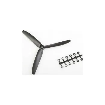 RC vybavení Vrtule GWS HD 9x5 černá 3-listá (levotočivá)