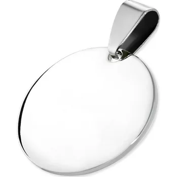 Přívěsek Ocelový přívěsek kruh 15 mm