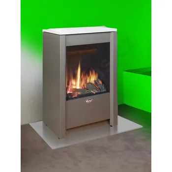 Krbová vložka Karma SENSE PB plynový krb odtah spalin do komínu.
