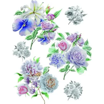 Samolepící dekorace Samolepící dekorace AG Design F 1064 Květiny, (65 x 85 cm)