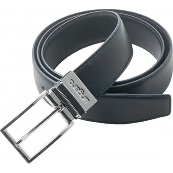 Opasek UNGARO - Alesso Navy - Pánský kožený opasek