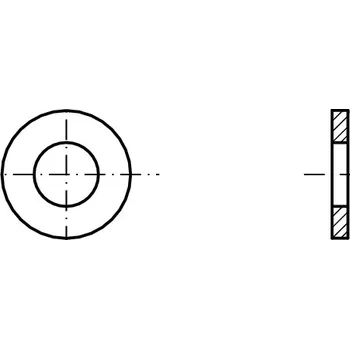podložka PROFISTYL DIN 1441 podložka kruhová pro čepy černá Varianta: DIN 1441 podložka kruhová pro čepy 7