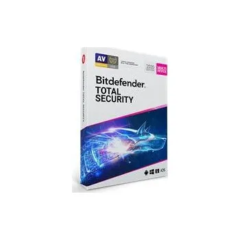 Počítač Bitdefender Total Security - 5 zařízení na 3 roky - elektronická licence do emailu