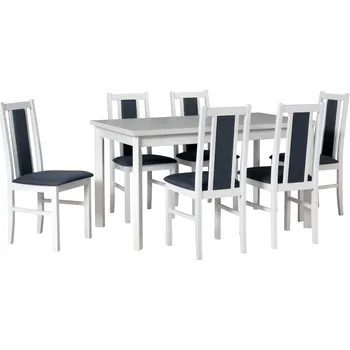 Jídelní set Jídelní set 6+1 Julian Vyberte Tkaninu:: Tkanina 4, Vyberte Moření:: Komplet olše