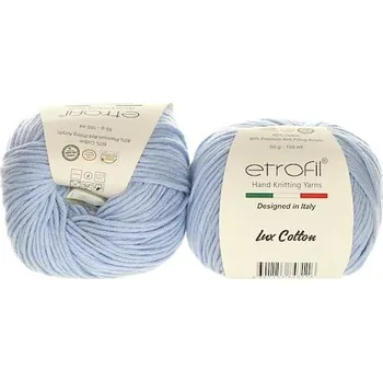 Příze Příze Lux Cotton světle modrá 70526