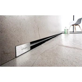 SET - sprchový žlábek Advantix Vario Wand základní těleso ke zdi +lamela mat SET736552A