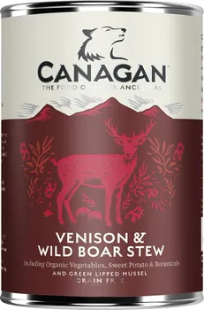 Krmivo pro psa Canagan Venison/Wild Boar Stew Adult konzerva 400 g