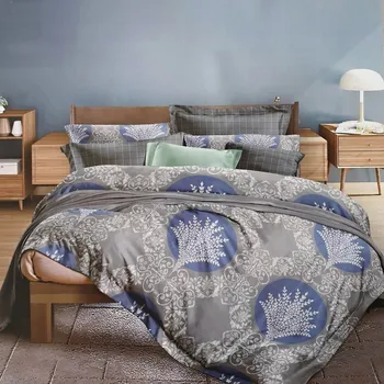 Povlečení Numberoplus Bavlněné povlečení Summer Modré