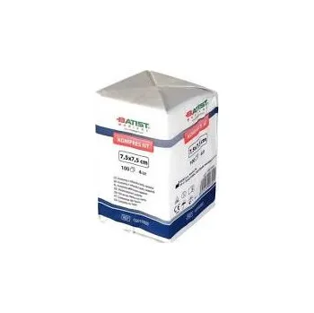 Kompres z netkaného textilu 100ks Rozměr: 5x5cm