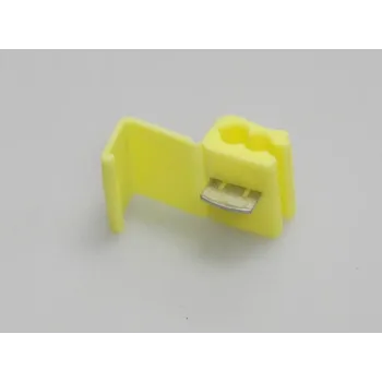 Spojovací materiál motoru Rychlospojka - žlutá na autokabel 2,5-6,0