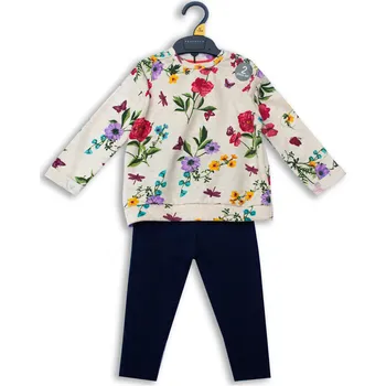 Dívčí mikina PEACOCKS Dětská dívčí souprava legíny mikina 0-6 let Velikost: 116