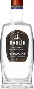 Pálenka Palírna Radlík Slivovice Karlátka 45 % 0,5 l